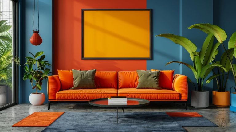 Salon coloré, suivant les tendances été 2024 Déco Pépites